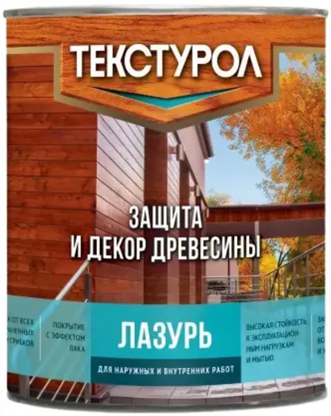 Текстурол Лазурь защита и декор древесины (1 л ) дуб