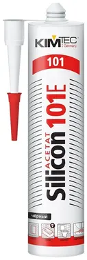 Kim Tec Silicon Kleber 101Е герметик силиконовый (280 мл) черный