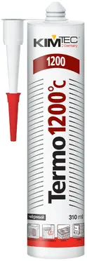 Kim Tec Termo 1200°С герметик силиконовый термостойкий (310 мл)