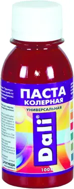 Dali паста колерная универсальная (100 мл) красно-коричневая