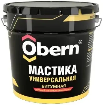 Obern Black мастика битумная универсальная (15 кг)