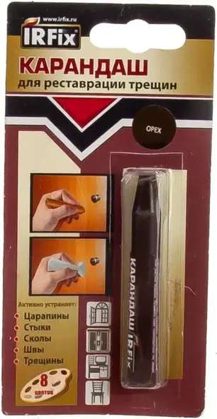 Irfix карандаш для реставрации трещин (6 г) орех