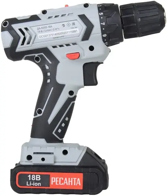 Ресанта ДА-50Л2-18А дрель-шуруповерт аккумуляторная
