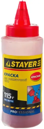 Stayer Professional краска для разметочной нити (115 г) красная
