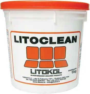 Литокол Litoclean очиститель от цементных клеев (1 кг)