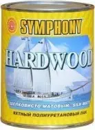 Финкраска Симфония Hardwood яхтный полиуретановый лак влагостойкий (1 л) шелковисто-матовый