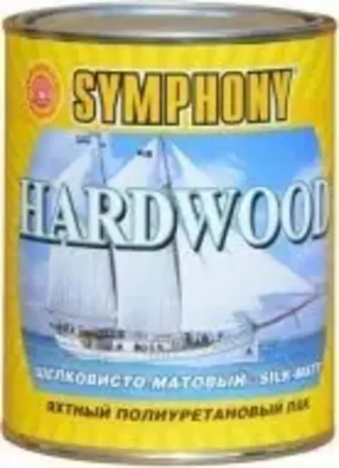 Финкраска Симфония Hardwood яхтный полиуретановый лак влагостойкий (1 л) шелковисто-матовый