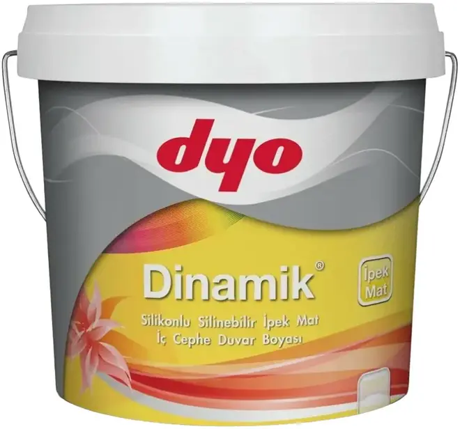 DYO Dinamik Matt краска интерьерная моющаяся (2.5 л) белая