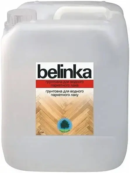 Белинка грунтовка для водного паркетного лака грунт (5 л) бесцветная