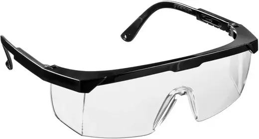 Stayer Professional Optima очки защитные с регулируемыми по длине дужками (открытые) бесцветные