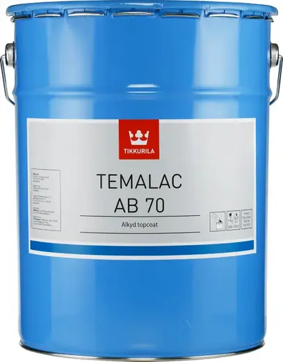 Тиккурила Temalac AB 70 покрывная алкидная краска глянцевая (20 л) база TCL