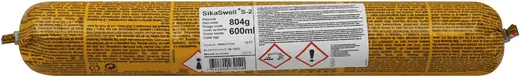 Sika Sikaswell S-2 герметик набухающий при контакте с водой (600 мл) красный