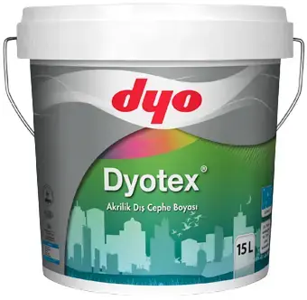 DYO Dyotex краска фасадная акриловая (15 л) прозрачно-белая