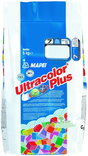 Mapei Ultracolor Plus высокоэффективный шовный заполнитель на цементной основе (5 кг) №100 белая