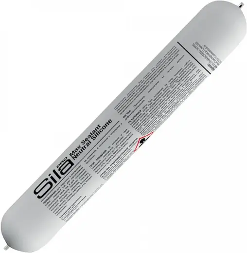 Sila Pro Max Sealant Neutral Silicone силиконовый нейтральный герметик (600 мл) белый