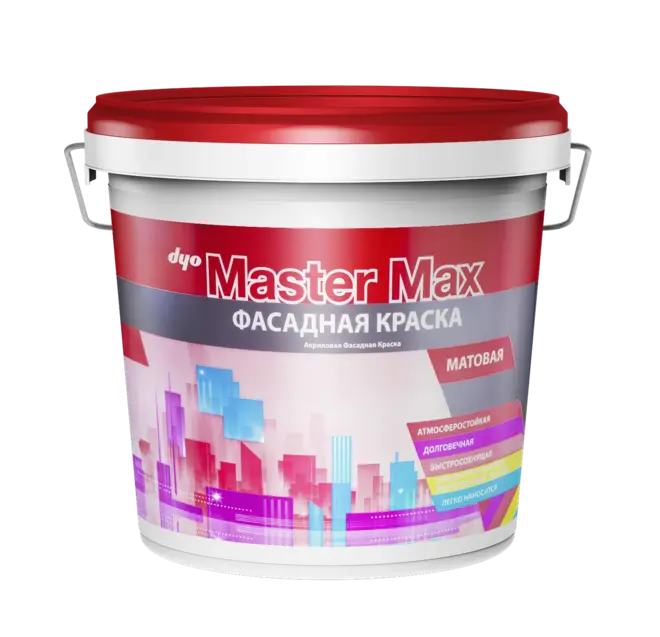 DYO Master Max краска фасадная акриловая (12 кг) белая