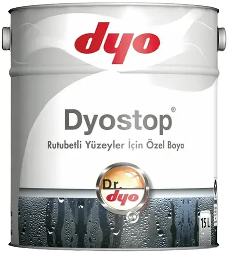 DYO Dyostop краска сольвентная (15 л) белая