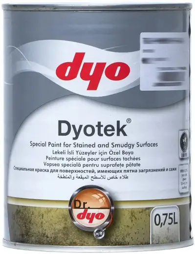 DYO Dyotek краска интерьерная для стен (750 мл) белая