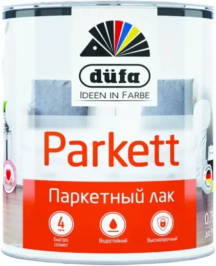 Dufa Retail Parkett паркетный лак (750 мл) полуматовый