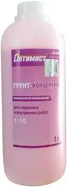 Оптимист G 106 грунт-концентрат влагоизолятор проникающий (1 л)