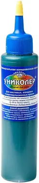 Аква-Колор Униколер универсальная колеровочная паста (100 мл) изумрудная