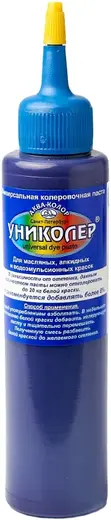 Аква-Колор Униколер универсальная колеровочная паста (100 мл) фиолетовая №16