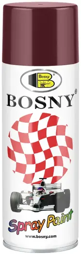 Bosny Spray Paint акриловая спрей-краска универсальная (400 мл) красно-коричневая