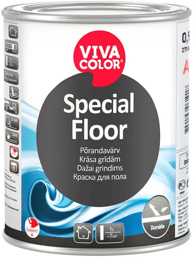 Vivacolor Special Floor краска для пола (900 мл) белая