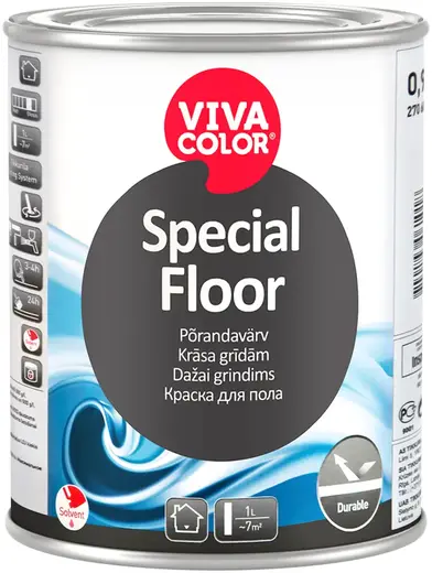 Vivacolor Special Floor краска для пола (900 мл) бесцветная
