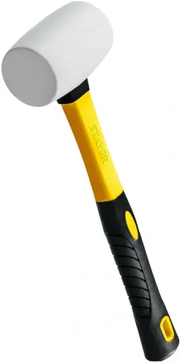 Stayer Professional киянка резиновая с фиберглассовой ручкой (450 г)