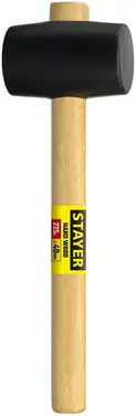 Stayer Standard киянка резиновая с деревянной ручкой (340 г)