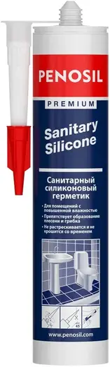 Penosil Premium Sanitary Silicone санитарный силиконовый герметик (280 мл) бесцветный