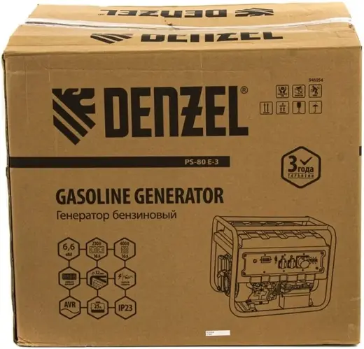 Denzel PS 80 E-3 бензиновый генератор