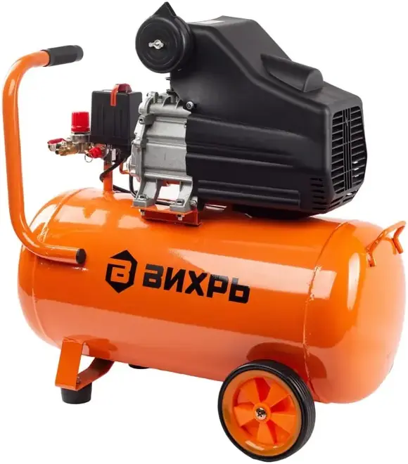 Вихрь КМП-50/300АМ компрессор поршневой масляный (2000 Вт бар8 бар) №74/3/12