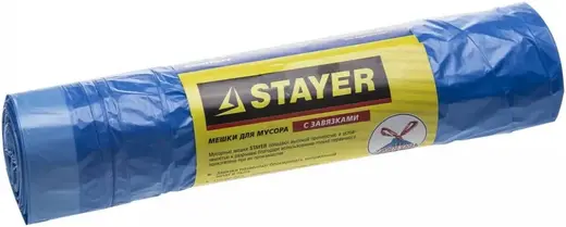 Stayer Comfort пакеты для мусора с завязками (20 пакетов) 30 л
