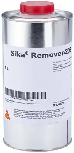 Sika Remover-208 средство для предварительной очистки поверхностей (1 л)