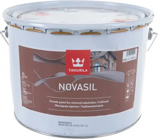 Тиккурила Novasil фасадная краска глубокоматовая (9 л) бесцветная