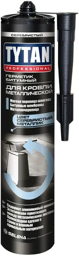 Титан Professional герметик битумный для металлической кровли (310 мл)