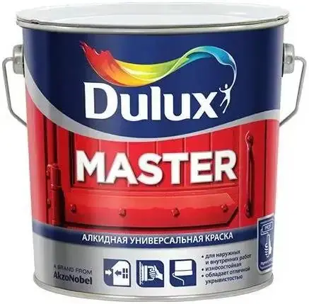 Dulux Luxium Master алкидная универсальная краска (2.25 л) бесцветная база BC полуматовая