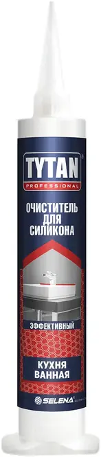 Титан Professional Кухня Ванная очиститель для силикона (80 мл) белый