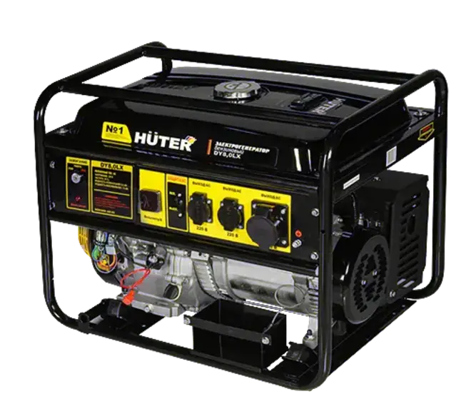 Huter DY8.0LX генератор бензиновый (6500/7000 Вт)