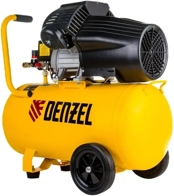 Denzel DCV2200/50 компрессор воздушный поршневой масляный (2200 Вт)