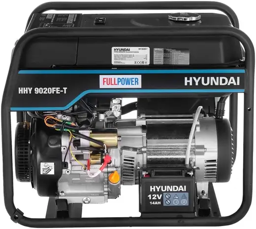 Hyundai HHY 9020FE-T генератор бензиновый