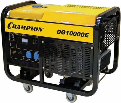 Champion DG10000E генератор дизельный (10000/11000 Вт)