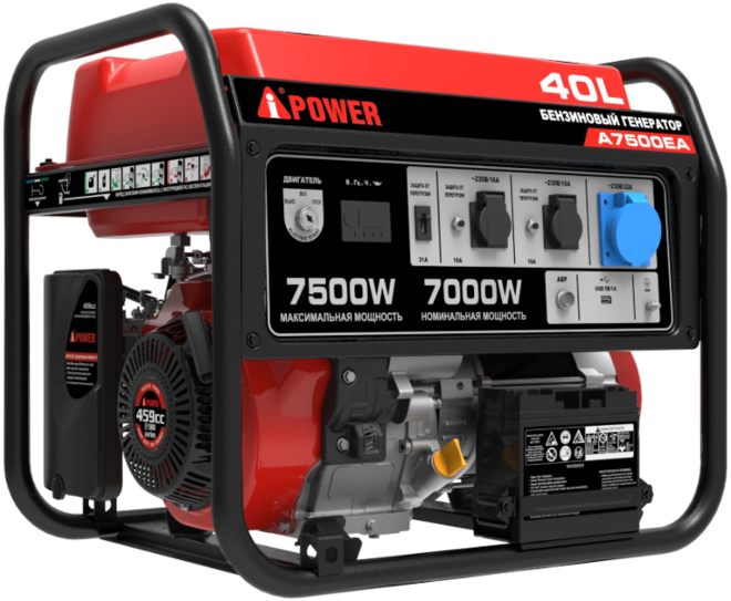 A-Ipower A7500EA бензиновый генератор (7000/7500 Вт)