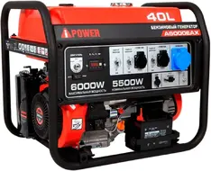A-Ipower A6000EAX генератор бензиновый (6000 Вт)