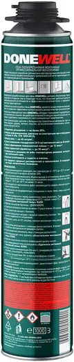 Donewell 65 пена монтажная профессиональная (1 л) всесезонная