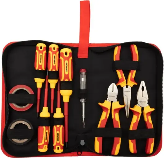 Rexant Kranz RI-02 набор ручного диэлектрического (11 инструментов)