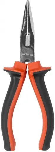 Hortz плоскогубцы радиотехнические с удлиненными губками (160 мм) сталь У7А/хром