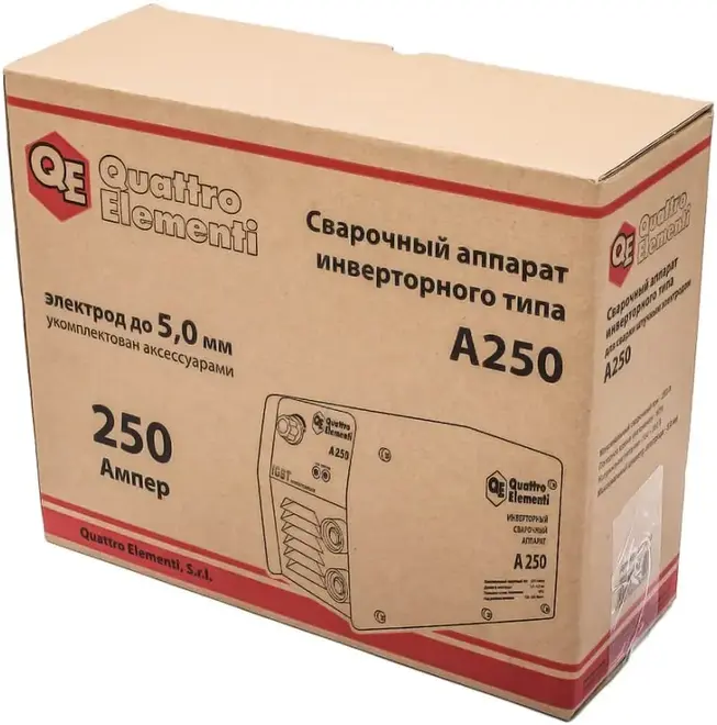 Quattro Elementi A 250 аппарат сварочный инверторный (6200 Вт)